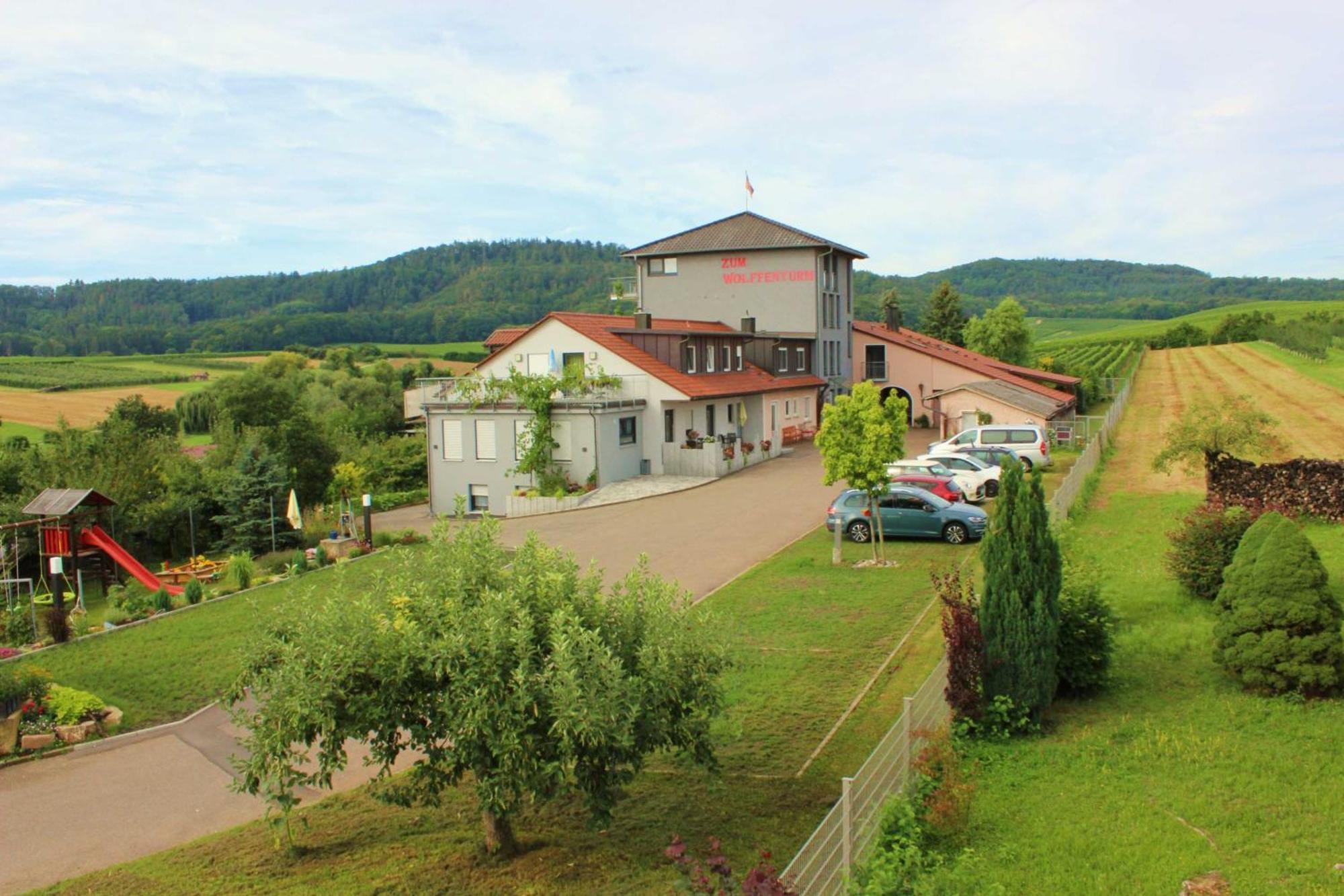 Lehrensteinsfeld Gaestehaus Zum Wolffenturm מראה חיצוני תמונה